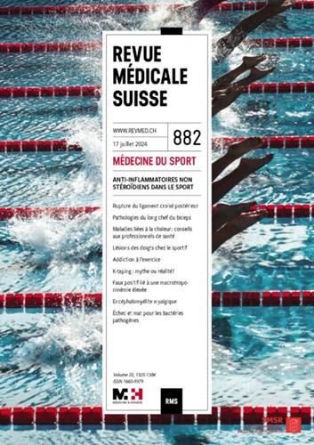 Revue médicale suisse N° 882 juillet 2024